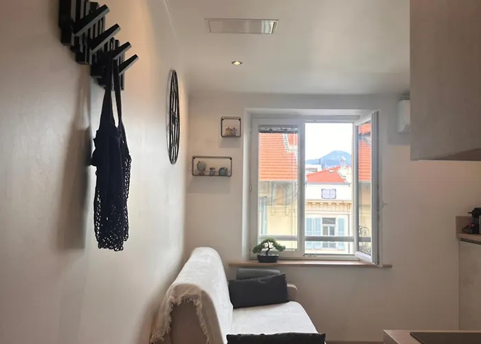 Bright Ac Prime Location Place Massena Steps From * Nizza